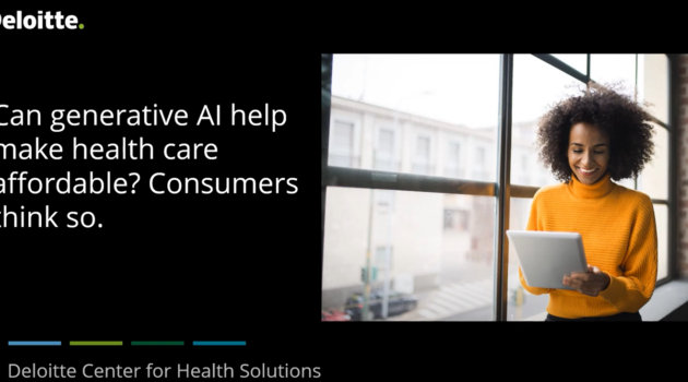 Consumers Believe Generative AI Can Revolutionize Healthcare